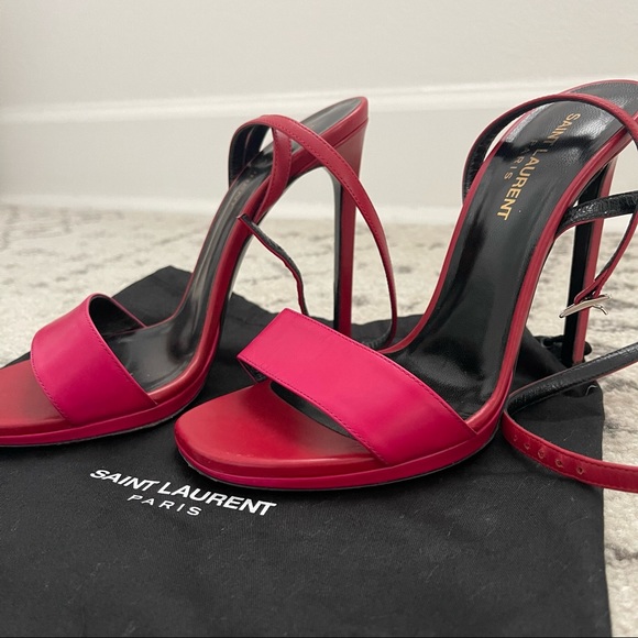 YSL Heels Pink and red 38 - Picture 3 of 10